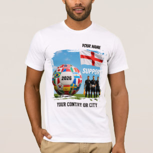 Soccer 2026 futbol INGLATERRA Custom Name country T-Shirt