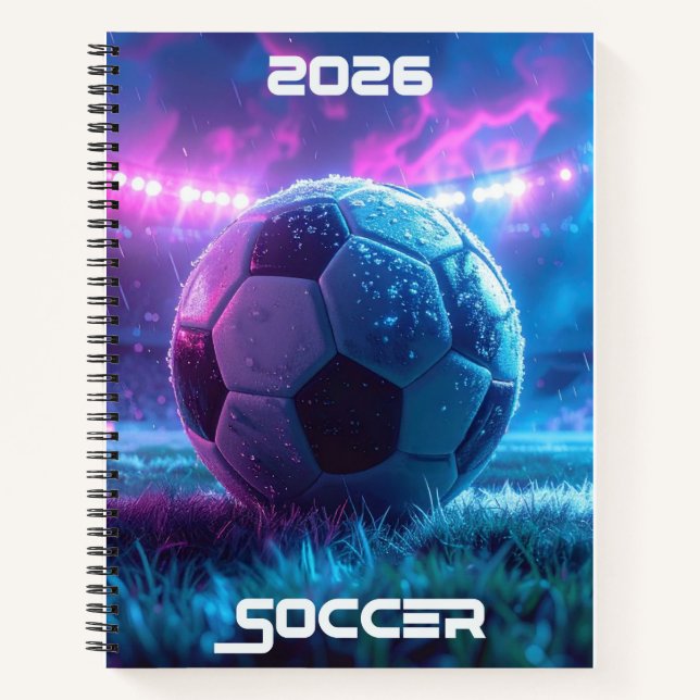 SOCCER 2026 -  NOTEBOOK (Front)