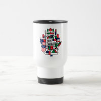 Soccer 2026 USA, Canada, Mexico Football Art