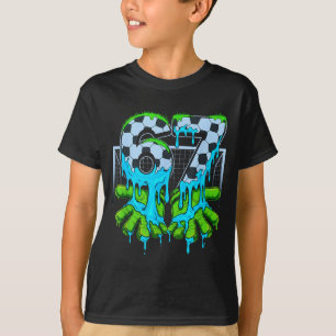 Soccer 67 Six Seven 6 7 Funny Gen Alpha Meme Drip T-Shirt