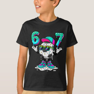 Soccer 67 Six Seven Funny Gen Alpha Meme Drip _3 T-Shirt