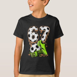 Soccer 67 Six Seven Meme Boys Teens Kids Gen Alpha T-Shirt