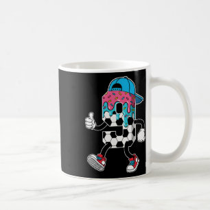 Soccer 9 Year Old Ice Cream Drip Youth 9th Birthda Coffee Mug