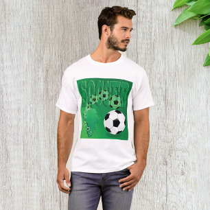 Soccer Africa Bold Green Football T-Shirt
