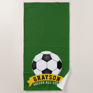 Soccer All-Star Beach Towel