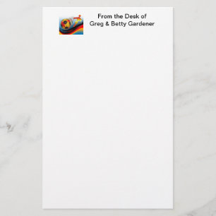 Soccer and Football Dynamics Stationery