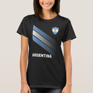 Soccer Argentina Flag For Soccer  Men Women Kids T-Shirt
