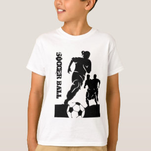 soccer art tee shirt