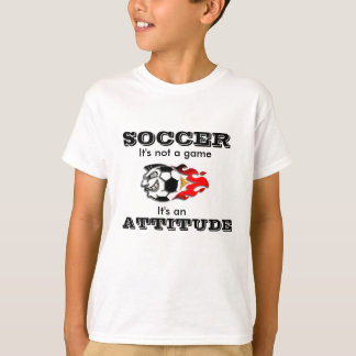 Soccer Attitude T-Shirt for Kids