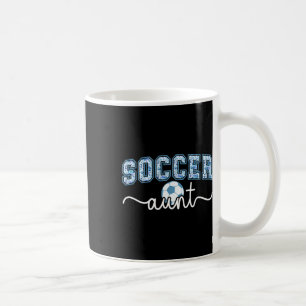 Soccer Aunt Proud Aunt Of A Soccer Player Auntie Coffee Mug