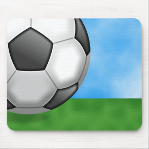 Soccer Background Mouse Pad