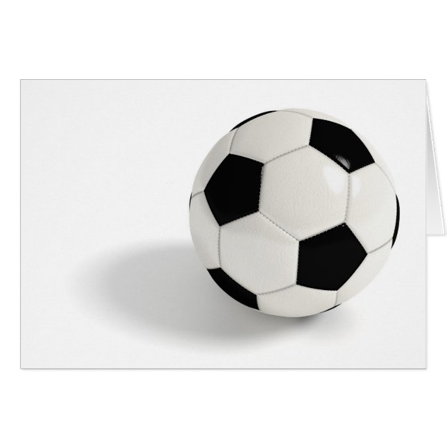 Soccer ball. (Front Horizontal)