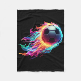 Soccer Ball _1  Fleece Blanket