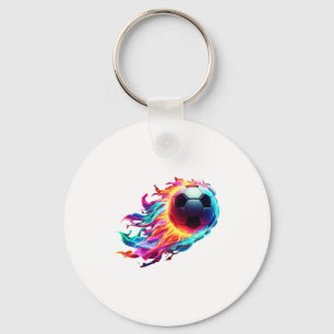 Soccer Ball 1 T Shirt Keychain