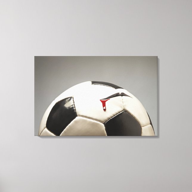 Soccer ball 3 canvas print (Front)