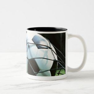 Soccer Ball 3 Two-Tone Coffee Mug