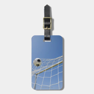 Soccer Ball and Goal 3 Luggage Tag