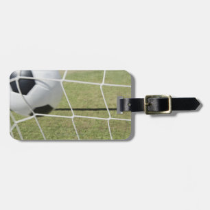 Soccer Ball and Goal Luggage Tag