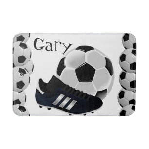 Soccer Ball Bathroom Bath Mat