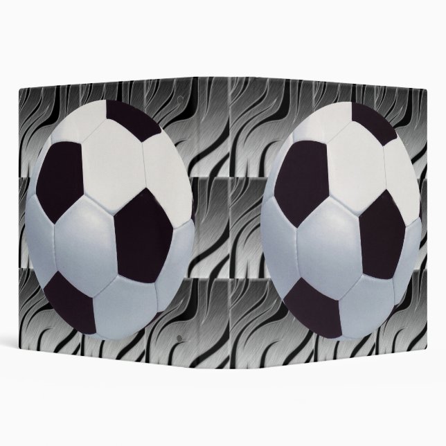 Soccer Ball Binder/Organizer Binder (Background)
