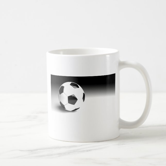 Soccer Ball Coffee Mug (Right)