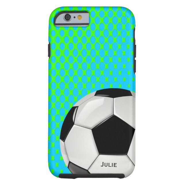 Soccer Ball Custom iPhone 6 case (Back)