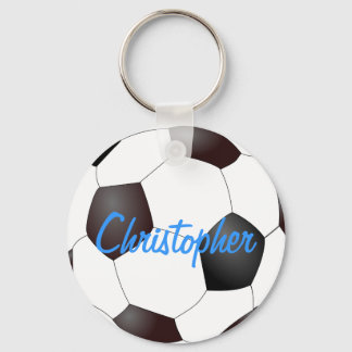 Soccer Ball - Customizable Keychain