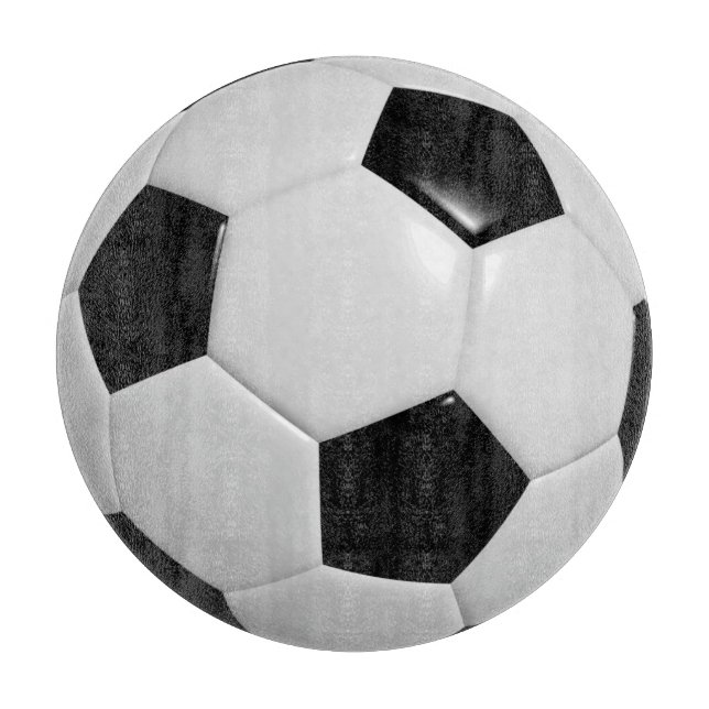 Soccer Ball Cutting Board (Front)