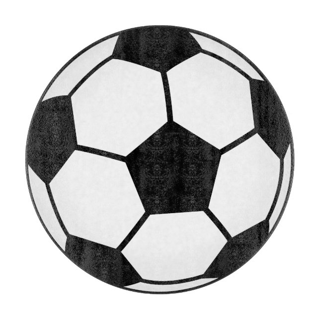 Soccer Ball Cutting Board (Front)