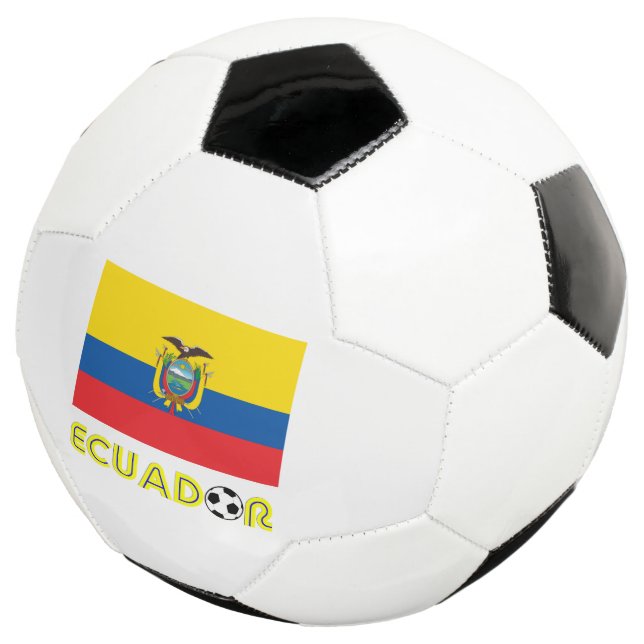 Soccer ball Ecuador (Three Quarter)