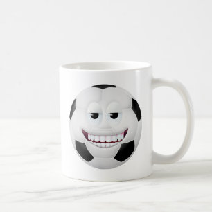 Soccer Ball Face 2 Coffee Mug