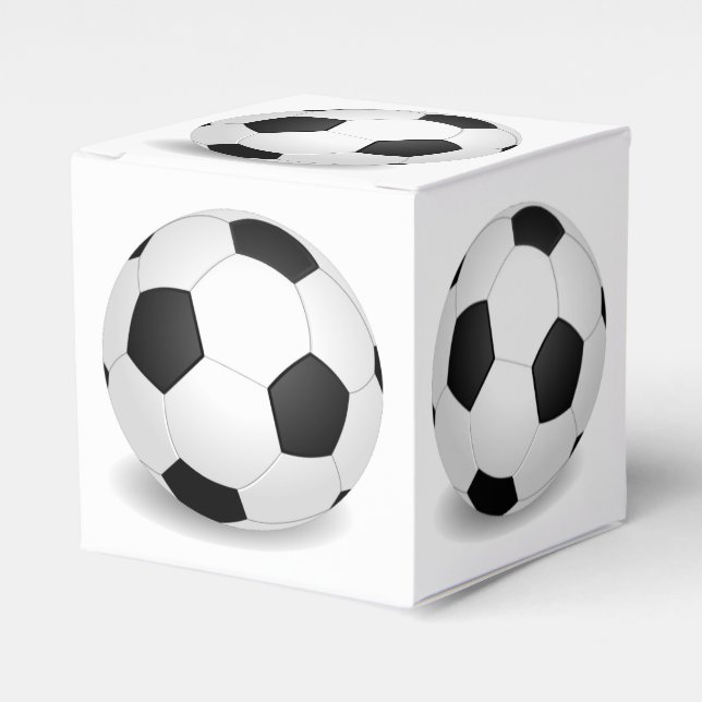 Soccer Ball favour box (Front Side)