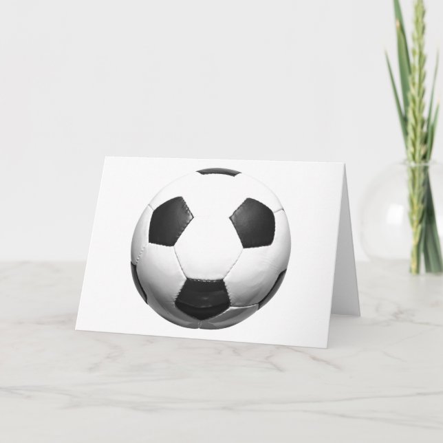 Soccer Ball - Football Ball Card (Front)