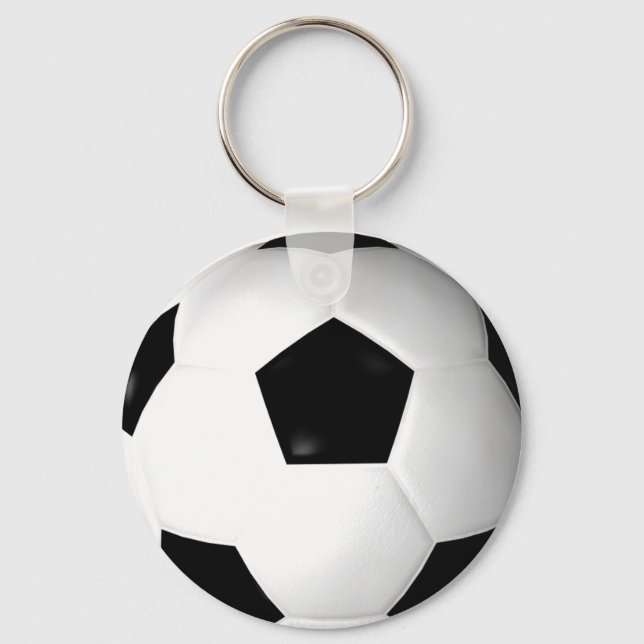Soccer Ball ( Football ) Keychain (Front)