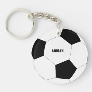 Soccer Ball Football Personalized Keychain