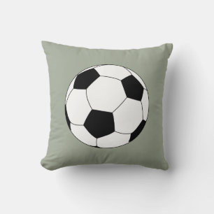 Soccer Ball (Football) Throw Pillow