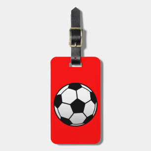 Soccer Ball Futbol products Luggage Tag
