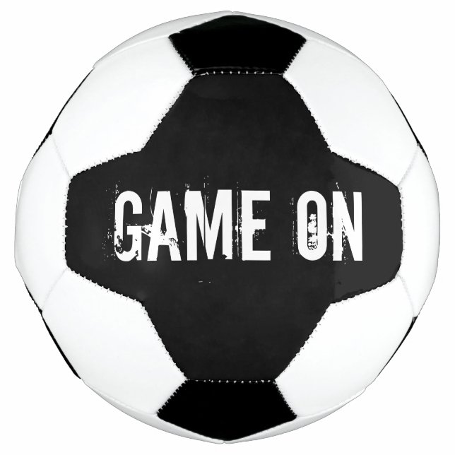 Soccer Ball-Game On Soccer Ball (Front)