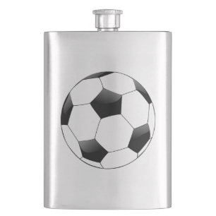 Soccer Ball Hip Flask