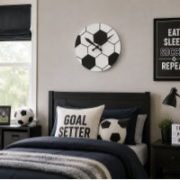 Soccer Ball Inspired Pattern Geometric Print