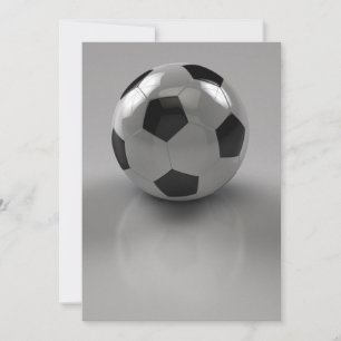 Soccer Ball Invitation