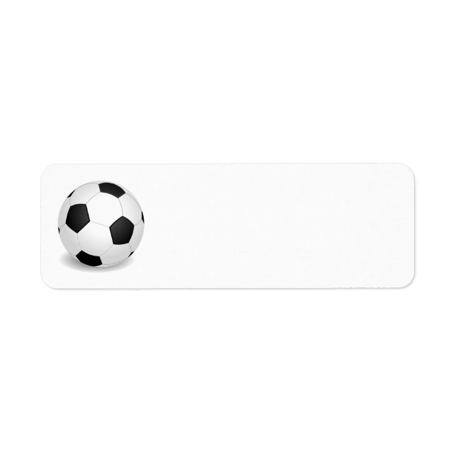 Soccer Ball LABEL (Front)