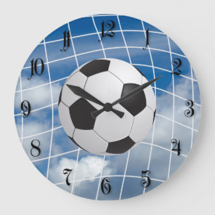 Soccer ball large clock