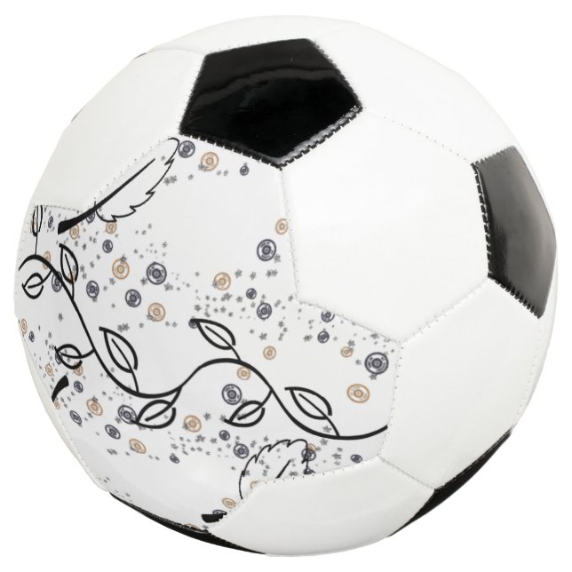 Soccer Ball Leaves  (Three Quarter)