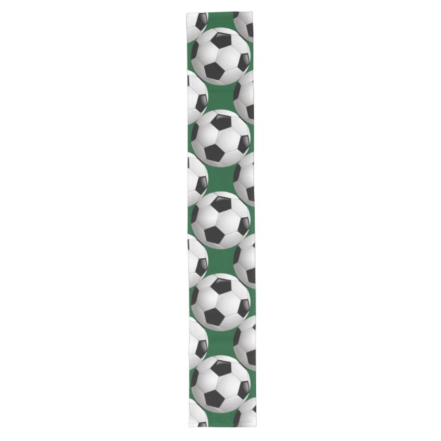 Soccer Ball Long Table Runner (Front)