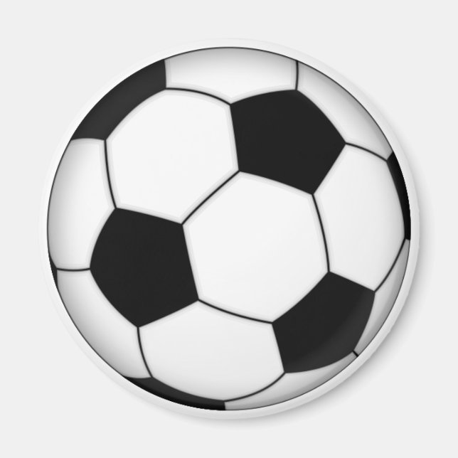 Soccer ball magnet (Front)
