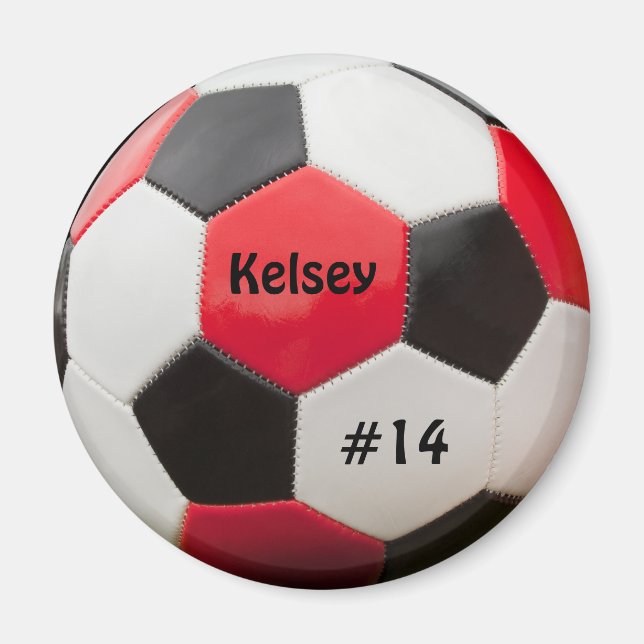 Soccer Ball Magnet (Front)