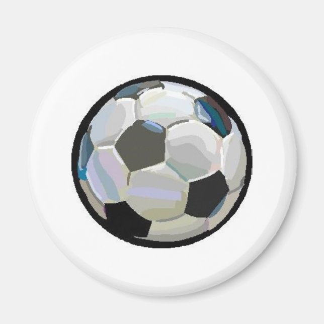 soccer ball magnet (Front)