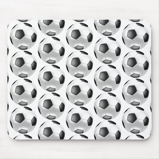 Soccer ball mouse pad (Front)