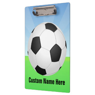 Soccer Ball on a Sunny Day Clipboard